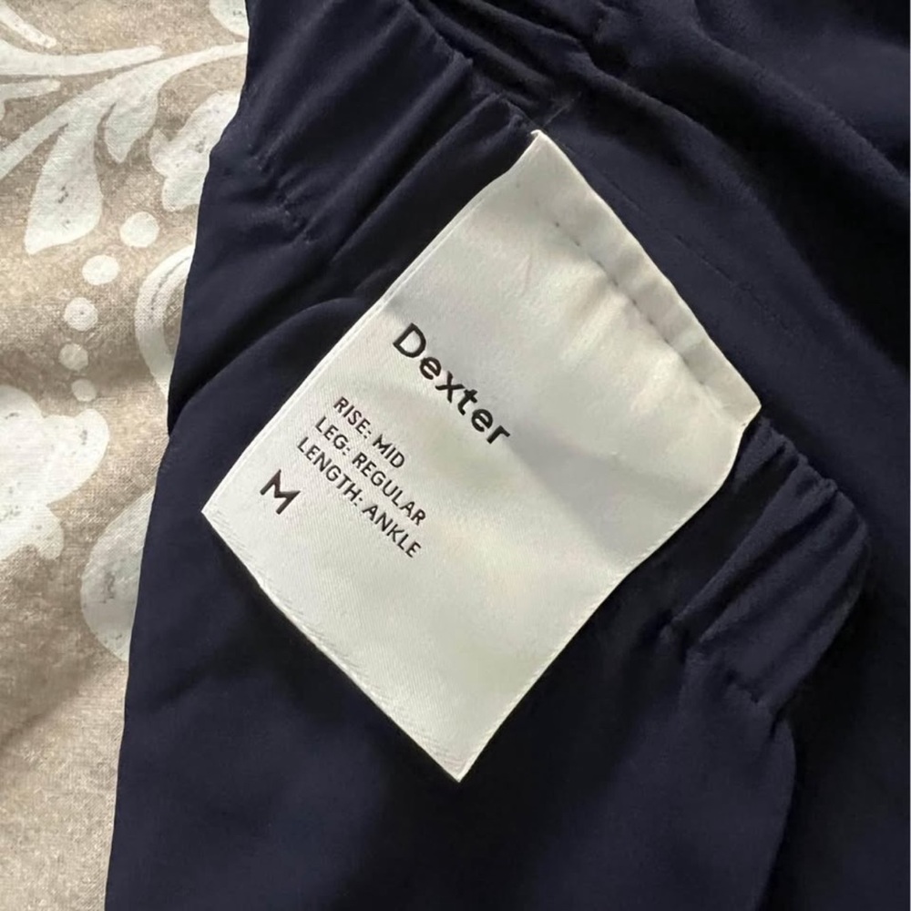 Babaton Blue Joggers Relaxed Fit Elastic Waist - Picture 2 of 2